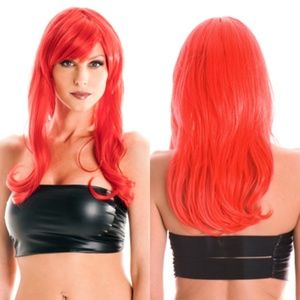 Lip Service Long Red Cosplay Wig